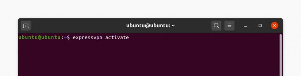 Activate Command ExpressVPN on Linux