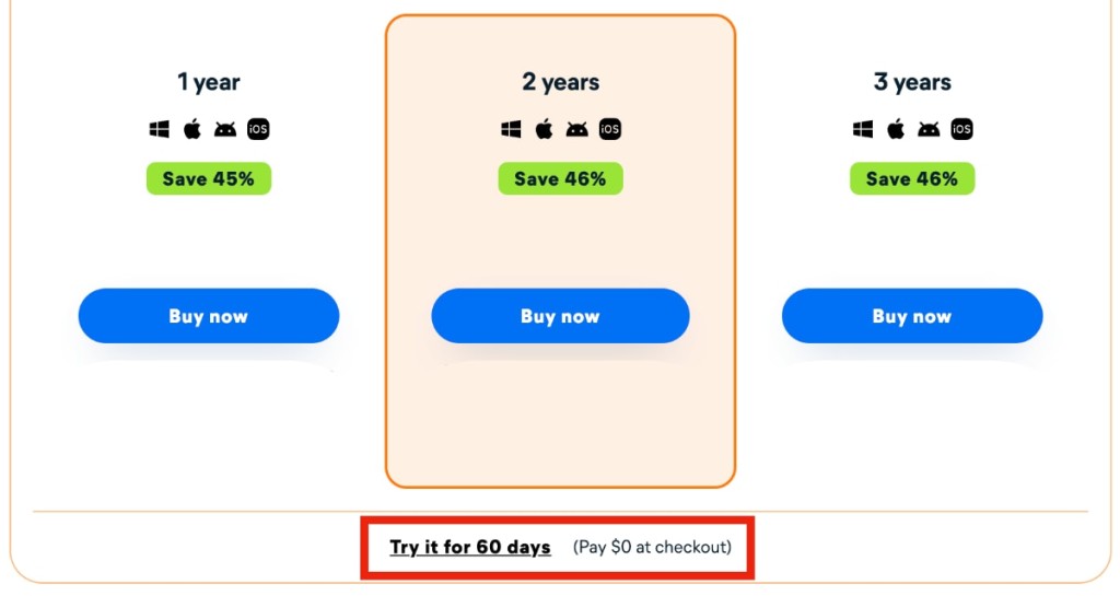 Avast VPN Trial Offer