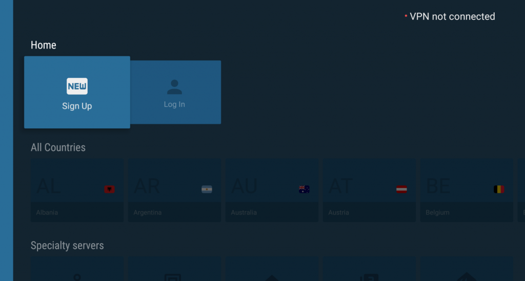 Login and use NordVPN on Kindle Fire